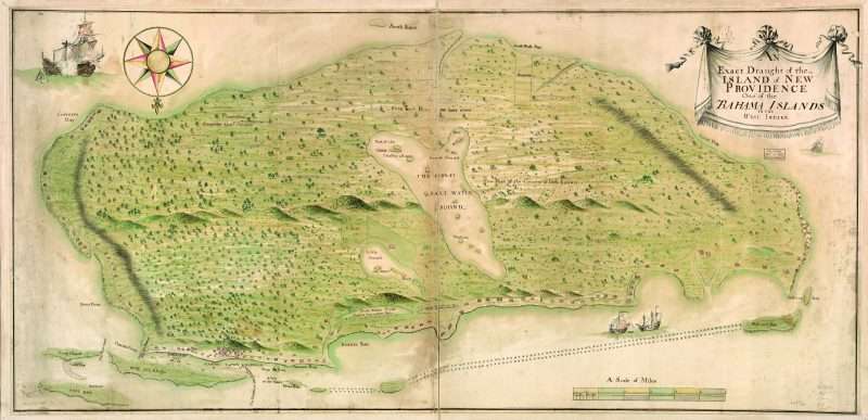 West Indies map